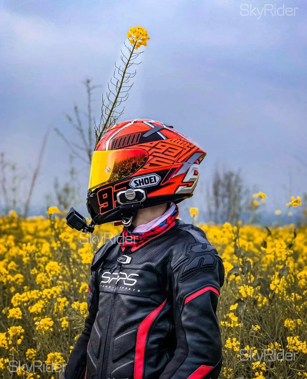 Helmet shoei X-14 x14 RED LanRider
