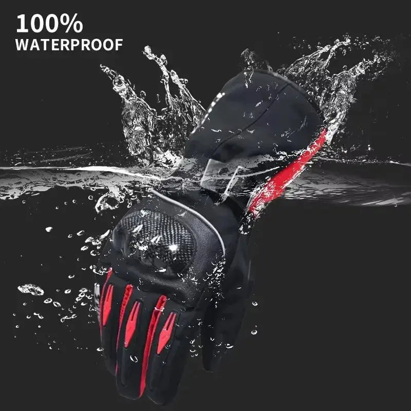 Motorcycle Winter Gloves – Waterproof, Windproof, Touchscreen Motocross Gloves LanRider