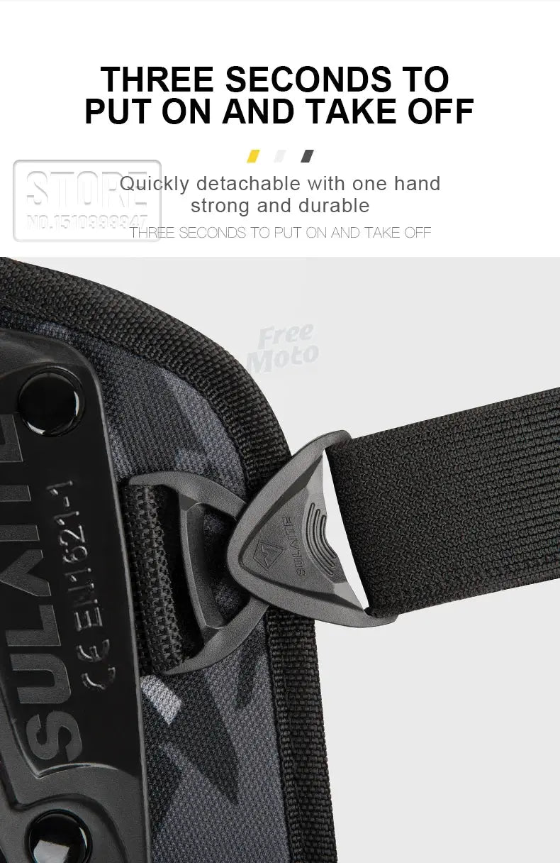 Motocross Knee & Elbow Pads – Off-Road Motorcycle Protective Gear LanRider