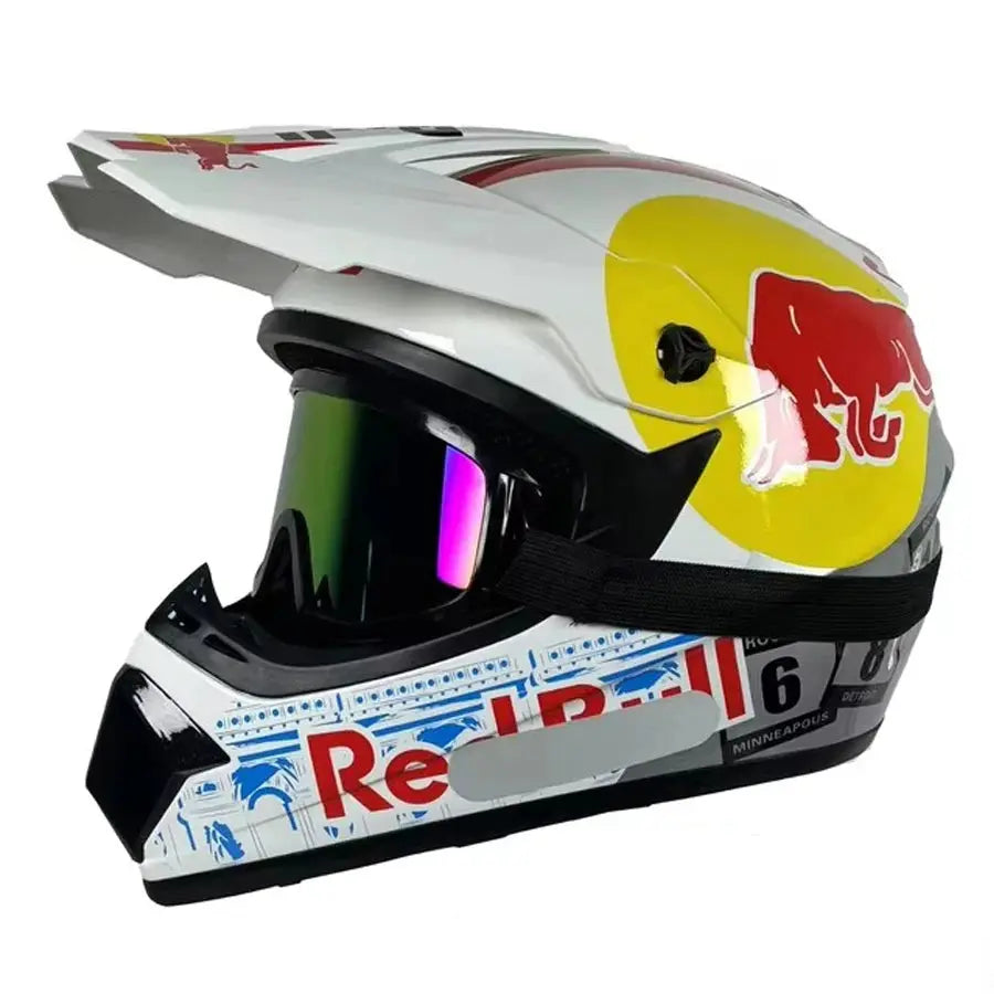 Motocross and Off-Road Helmet Set LanRider