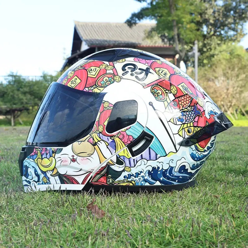 Semi-Full Helmet – Adhesive LanRider
