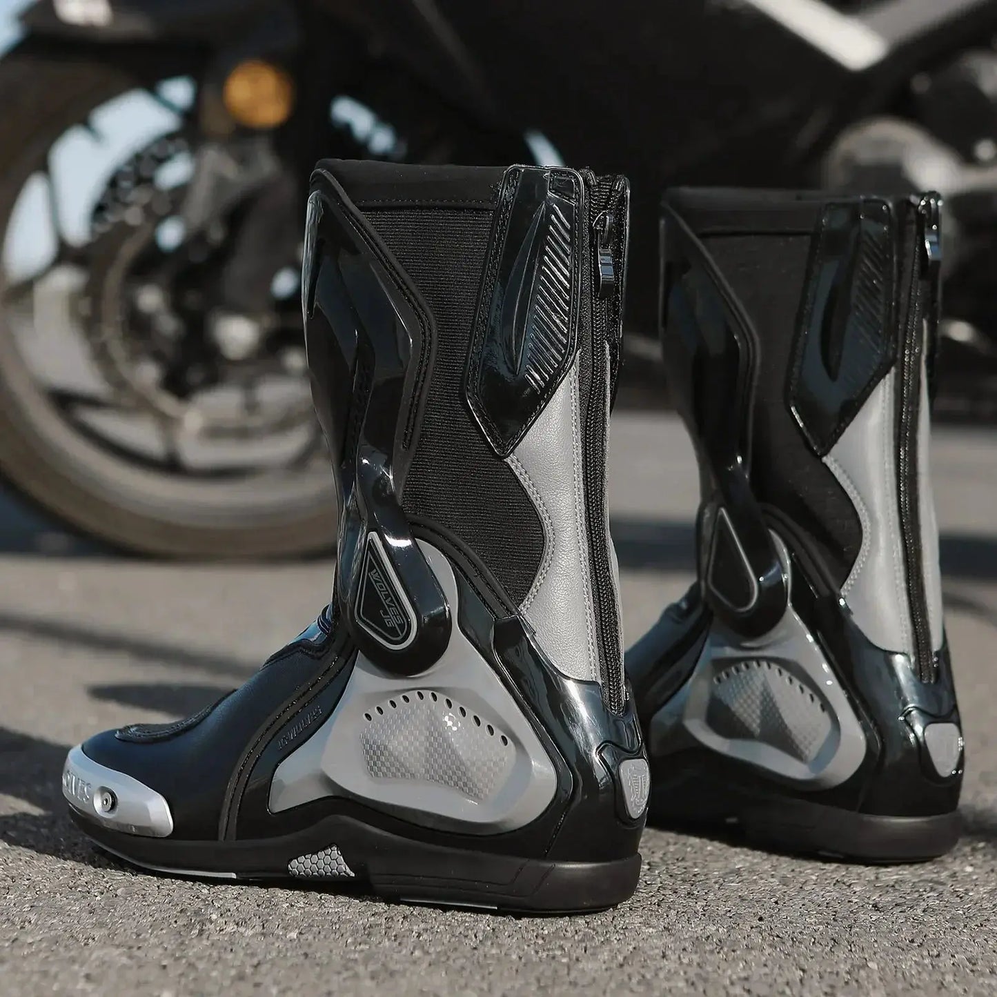 Motorcycle Racing Boots – Breathable & Protective LanRider
