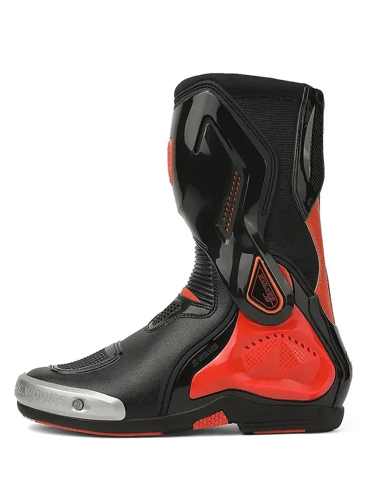Motorcycle Racing Boots – Breathable & Protective LanRider