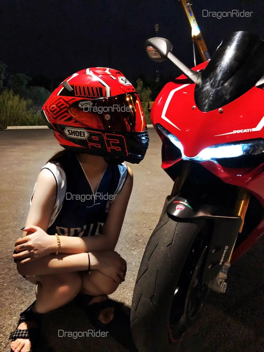 Helmet shoei X-14 x14 RED LanRider