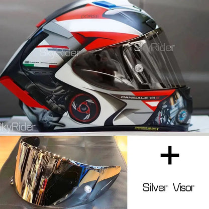 Shoei X14 Red Full-Face Motorcycle Helmet – Racing LanRider