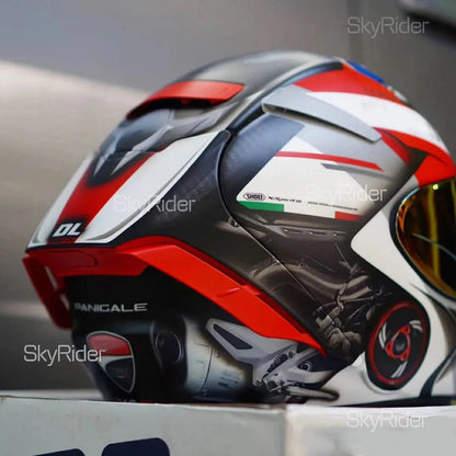 Shoei X14 Red Full-Face Motorcycle Helmet – Racing LanRider