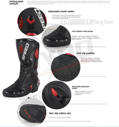 waterproof motorcycle boots LanRider