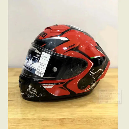 Shoei X14 Red Full-Face Motorcycle Helmet – Racing LanRider
