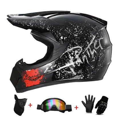 Motocross and Off-Road Helmet Set LanRider