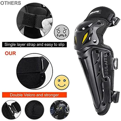 Motocross Knee & Elbow Pads – Off-Road Motorcycle Protective Gear LanRider
