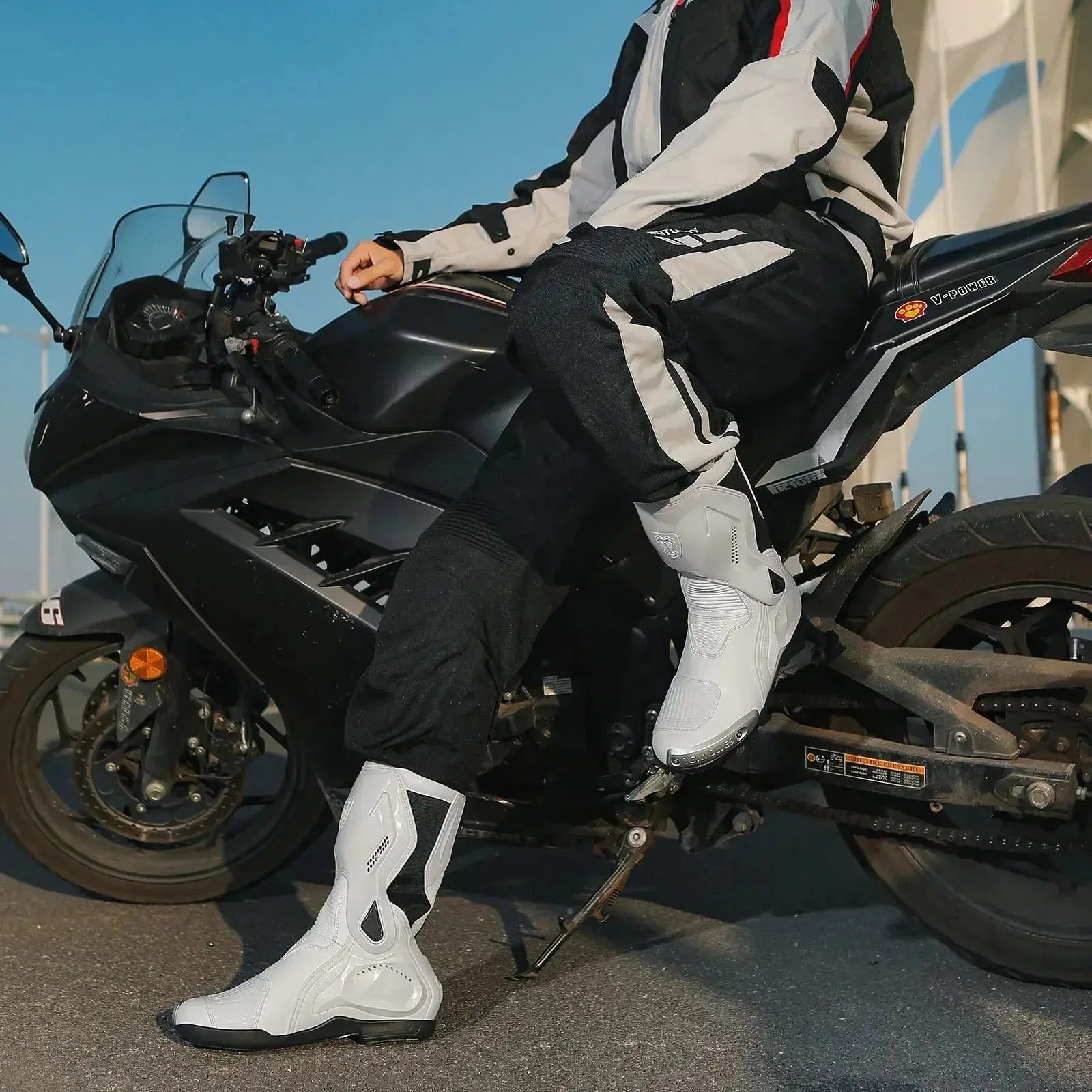 Motorcycle Racing Boots – Breathable & Protective LanRider