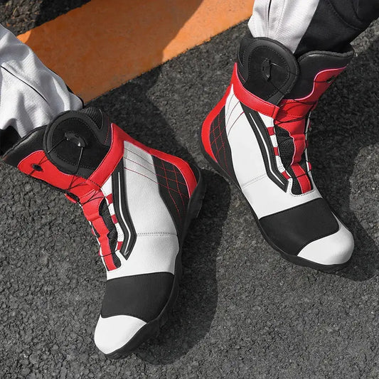 Retro Biker Boots – Durable, Anti-Slip & Comfort LanRider