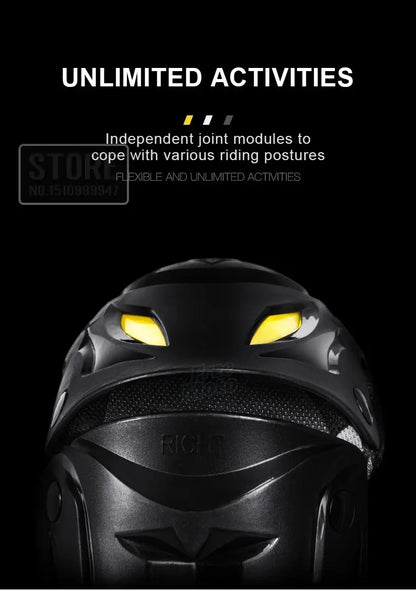 Motocross Knee & Elbow Pads – Off-Road Motorcycle Protective Gear LanRider