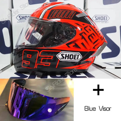 Helmet shoei X-14 x14 RED LanRider