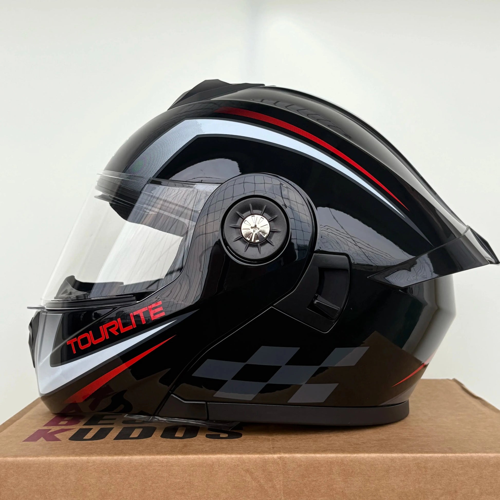 Flip-Up Modular Motorcycle Helmet – Men & Women LanRider