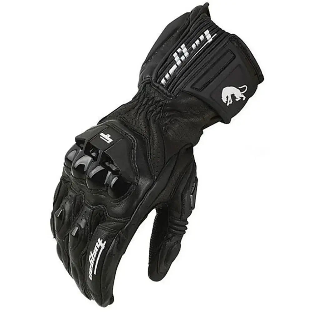 Men's Leather Motorcycle Gloves – Windproof, Protective & Comfortable LanRider