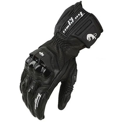 Men's Leather Motorcycle Gloves – Windproof, Protective & Comfortable LanRider