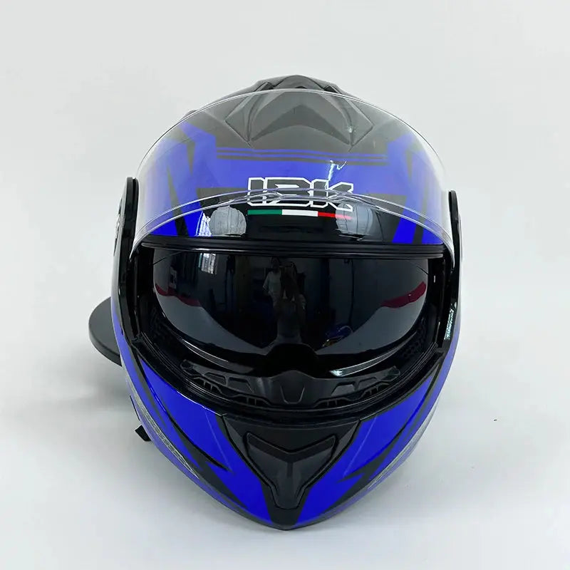 Flip-Up Modular Motorcycle Helmet – Men & Women LanRider