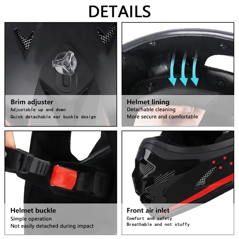 DOT Helmets Kask Cross Downhill LanRider