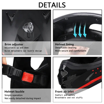 DOT Helmets Kask Cross Downhill LanRider