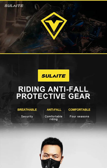 Motorcycle Armor Jacket – Racing Protective Gear for Motocross & ATV LanRider