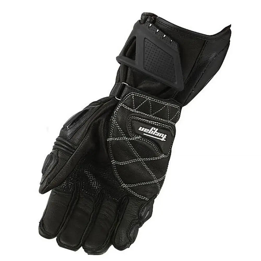 Men's Leather Motorcycle Gloves – Windproof, Protective & Comfortable LanRider
