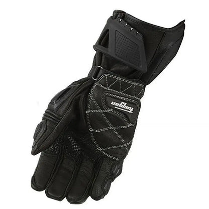 Men's Leather Motorcycle Gloves – Windproof, Protective & Comfortable LanRider