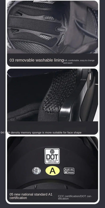 Semi-Full Helmet – Adhesive LanRider