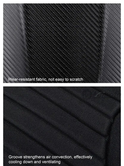 Carbon Fiber Motorcycle Backpack – Waterproof Hard Shell LanRider