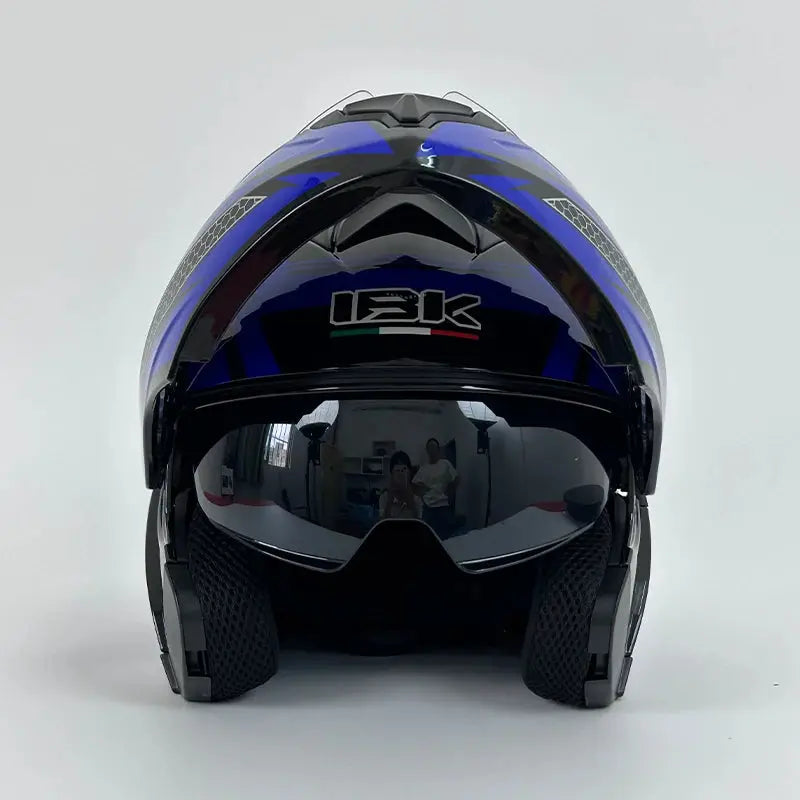 Flip-Up Modular Motorcycle Helmet – Men & Women LanRider
