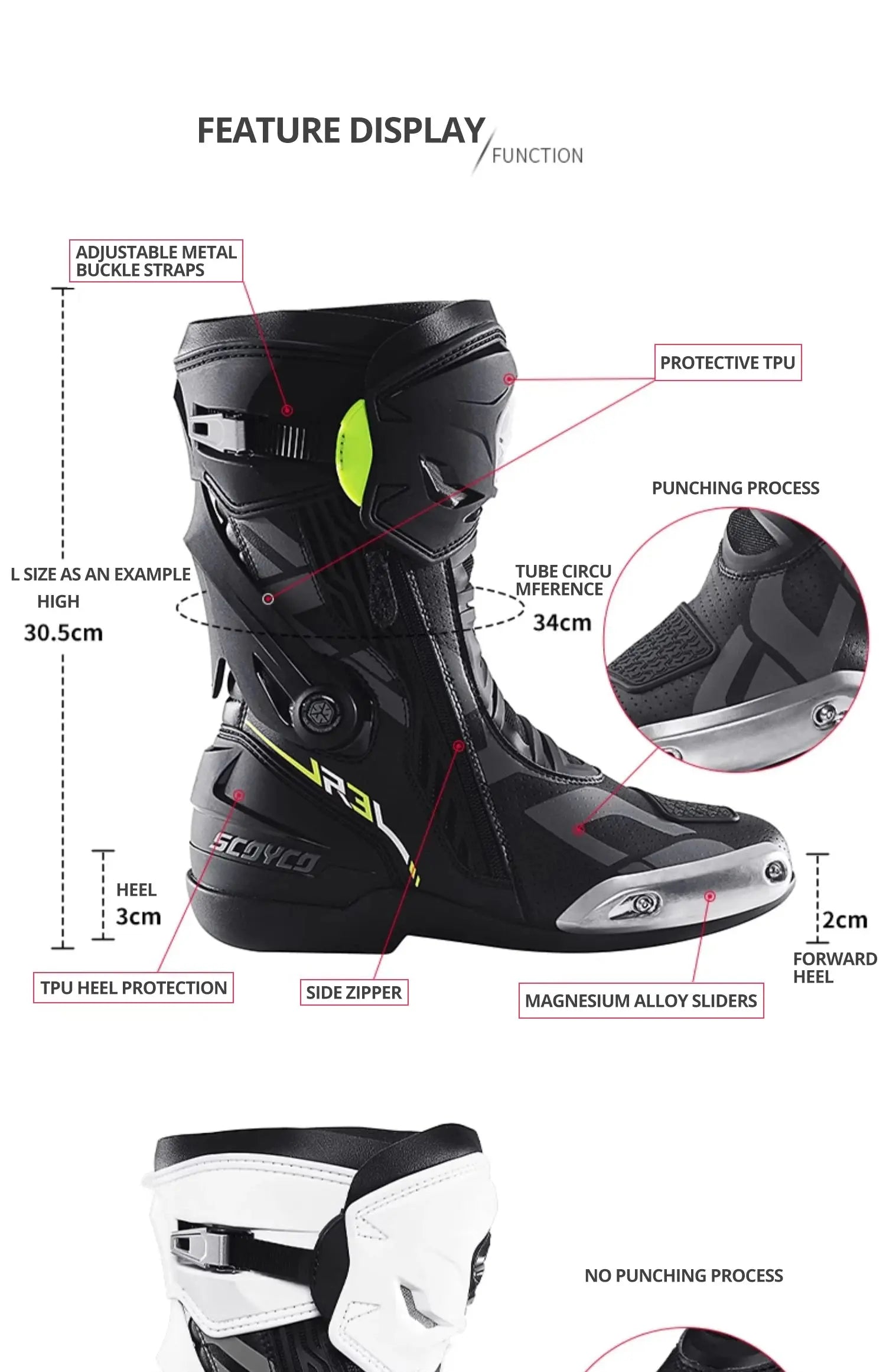anti-slip boots racing LanRider