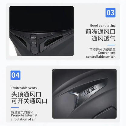 Double Visor Helmet LanRider