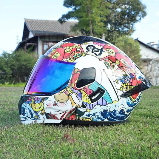 Semi-Full Helmet – Adhesive LanRider