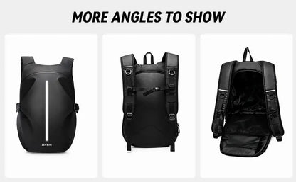 Motorcycle Backpack 40L – Waterproof Helmet Backpack for Men, Lightweight with Reflective Strip, School & Riding Bag LanRider