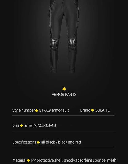 Motorcycle Armor Jacket – Racing Protective Gear for Motocross & ATV LanRider