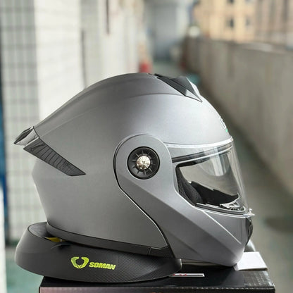 Flip-Up Modular Motorcycle Helmet – Men & Women LanRider