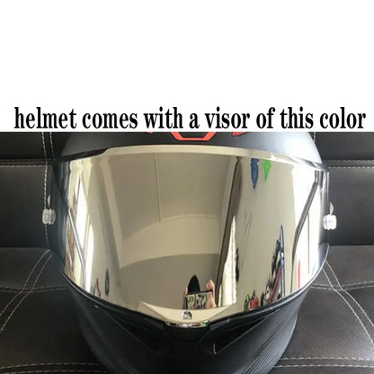 Carbon Fiber Full-Face Motorcycle Helmet – Racing LanRider