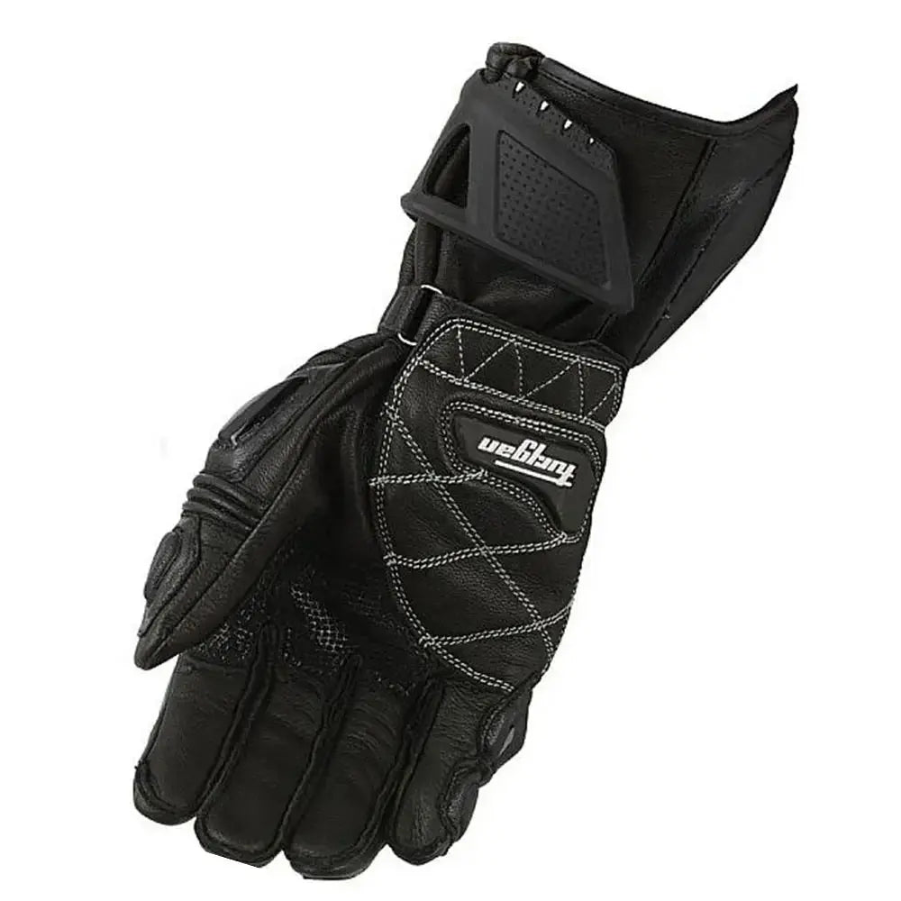 Men's Leather Motorcycle Gloves – Windproof, Protective & Comfortable LanRider