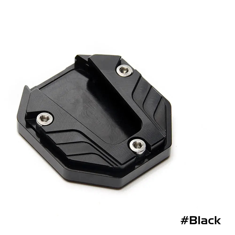 CNC Aluminum Motorcycle Kickstand Extender – Anti-Skid LanRider