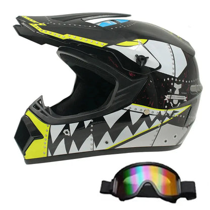 Motocross and Off-Road Helmet Set LanRider
