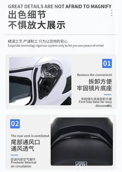 Double Visor Helmet LanRider
