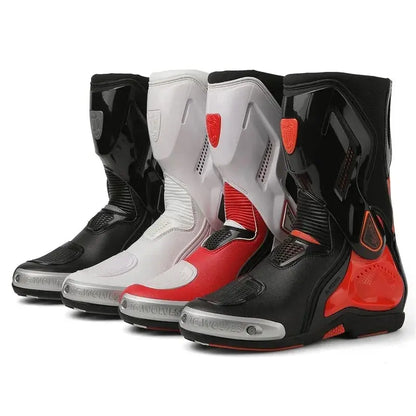 Motorcycle Racing Boots – Breathable & Protective LanRider