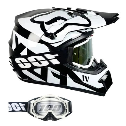 Motocross and Off-Road Helmet Set LanRider