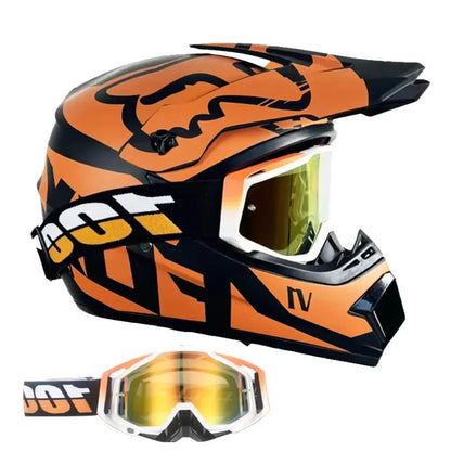 Motocross and Off-Road Helmet Set LanRider
