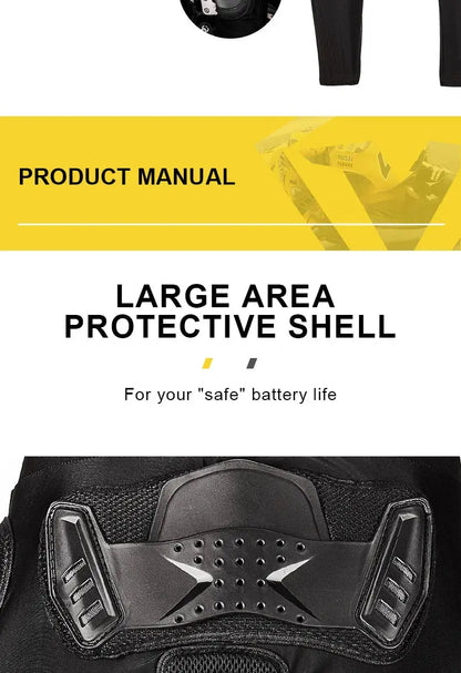Motorcycle Armor Jacket – Racing Protective Gear for Motocross & ATV LanRider