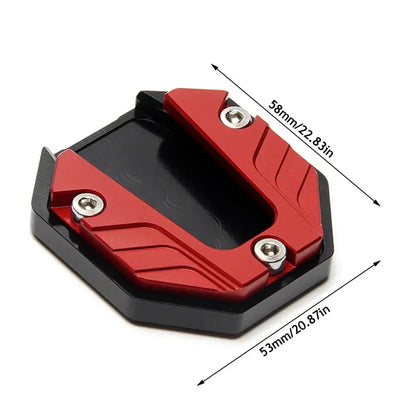 CNC Aluminum Motorcycle Kickstand Extender – Anti-Skid LanRider