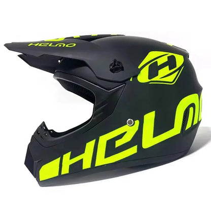 Motocross and Off-Road Helmet Set LanRider
