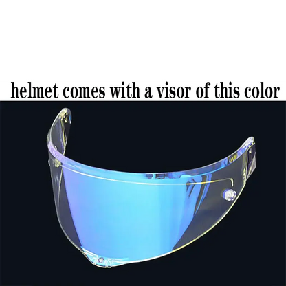 Carbon Fiber Full-Face Motorcycle Helmet – Racing LanRider