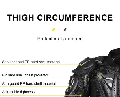 Motorcycle Armor Jacket – Racing Protective Gear for Motocross & ATV LanRider
